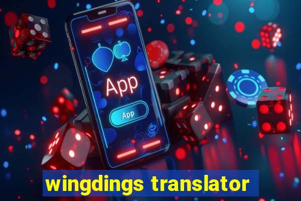 wingdings translator